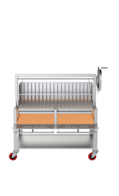 Sunterra-Outdoor-60-Argentine-Grill-Brasero-Stainless-Steel-cart-single-door